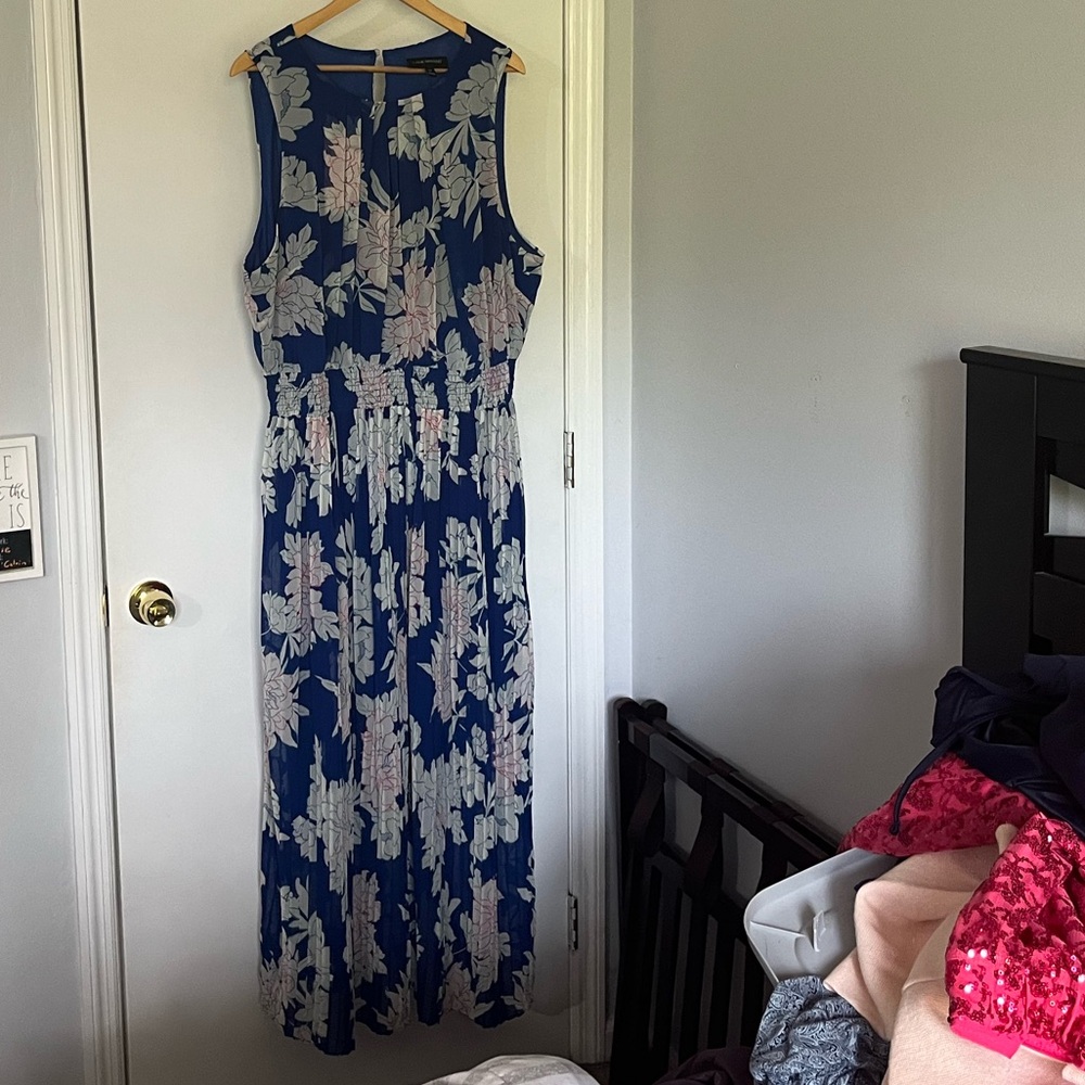 Lane Bryant hi Neck Maxi Dress